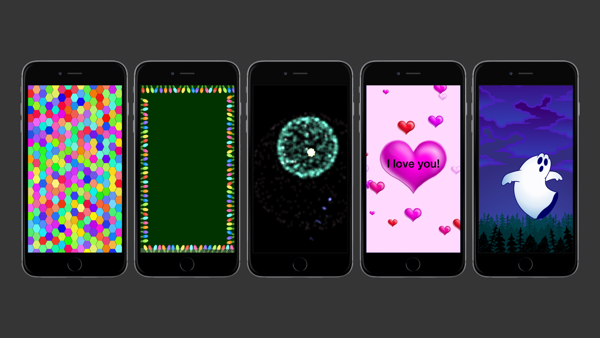 Flashlight. on iPhone