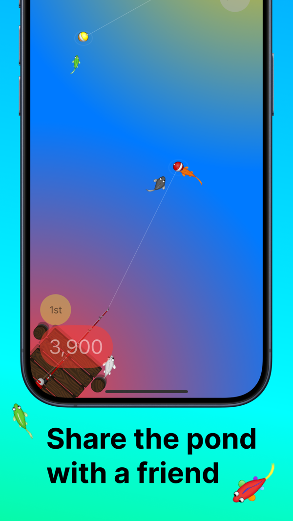 Pond Fishing on iPhone
