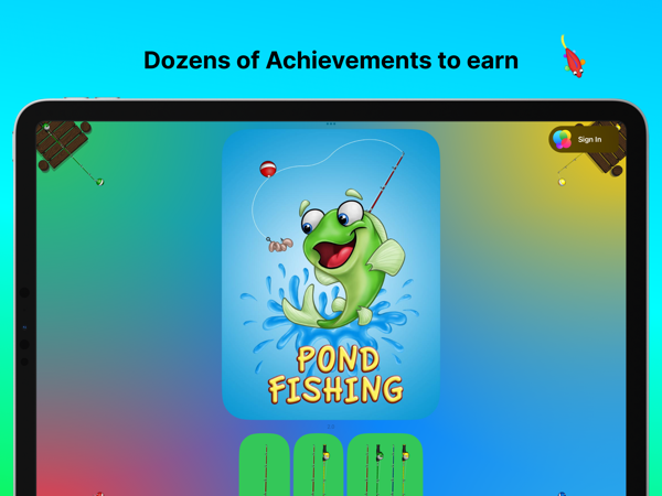 Pond Fishing on iPad